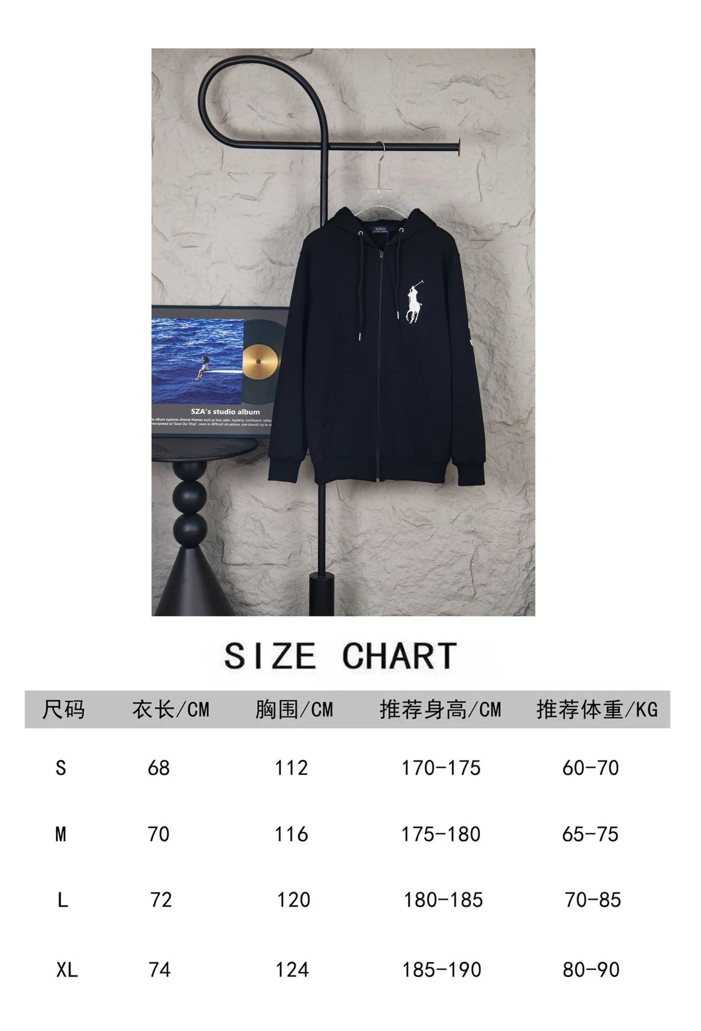 Style number: M341 size chart P230